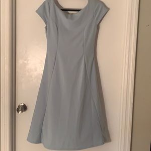 Baby blue dress